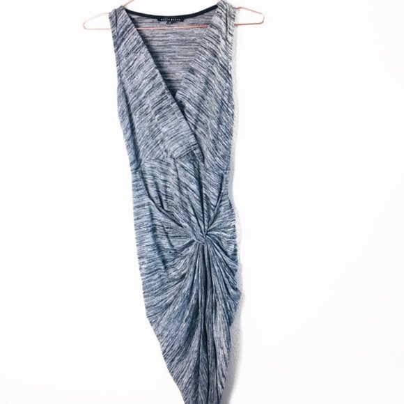 ❌SOLD❌EUC Haute Monde Gray Asymmetrical Dress S - Picture 1 of 6